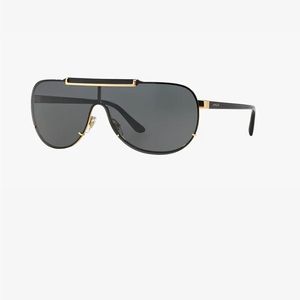 Versace Black and Gold women’s sunglasses